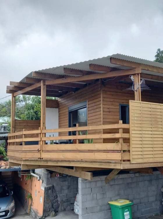 Bungalow de la caz l'écho Cilaos Extérieur photo